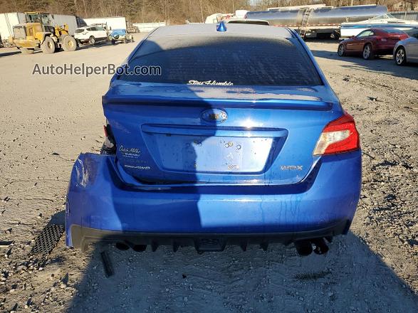 2018 Subaru Wrx Premium Синий vin: JF1VA1C64J9835966