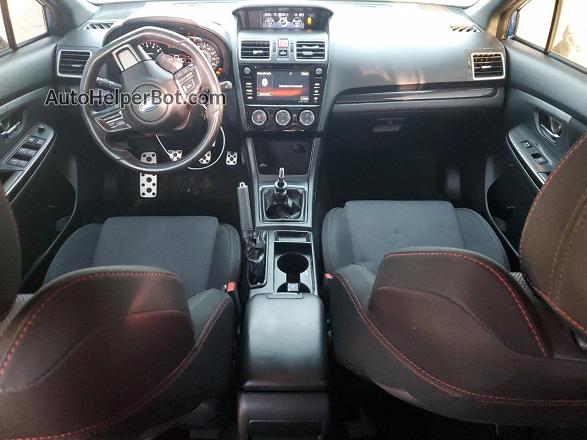 2018 Subaru Wrx Premium Синий vin: JF1VA1C64J9835966