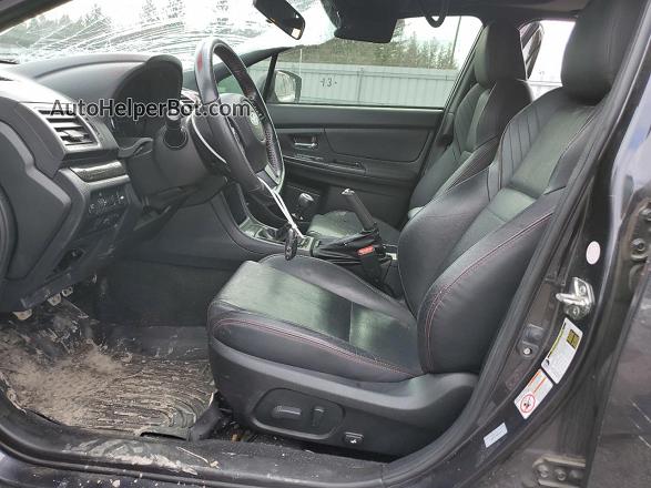 2018 Subaru Wrx Limited Black vin: JF1VA1H64J9829500
