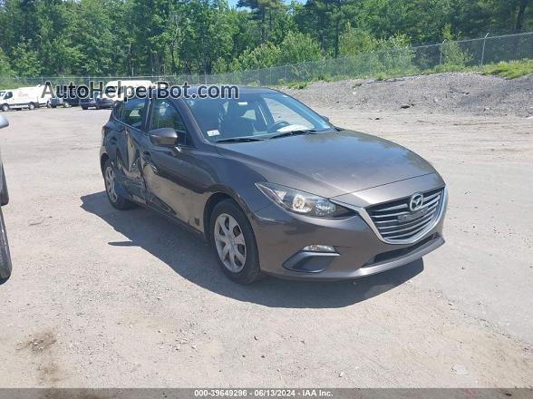 2014 Mazda Mazda3 I Sport Brown vin: JM1BM1K7XE1146825