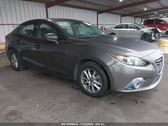 2014 Mazda Mazda3 I Touring Brown vin: JM1BM1V71E1127592
