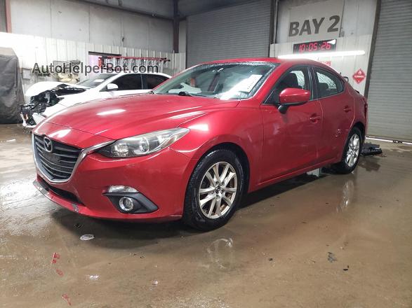 2014 Mazda 3 Touring Red vin: JM1BM1V75E1124579