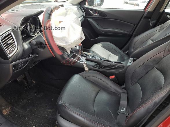2014 Mazda 3 Grand Touring Red vin: JM1BM1W31E1107936