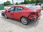 2014 Mazda 3 Grand Touring Red vin: JM1BM1W31E1107936