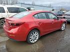 2014 Mazda 3 Grand Touring Red vin: JM1BM1W39E1113547