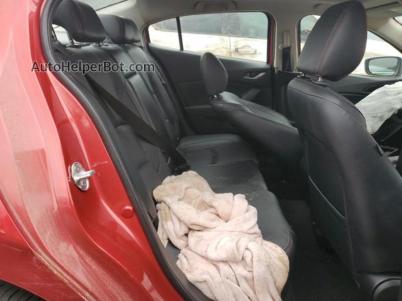 2014 Mazda 3 Grand Touring Red vin: JM1BM1W39E1113547