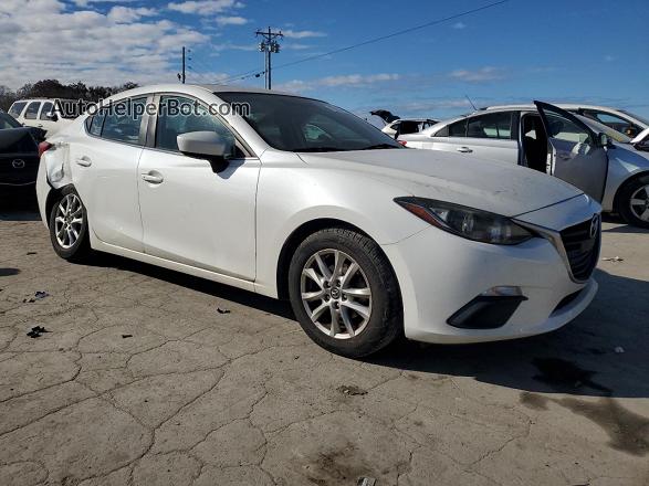 2014 Mazda 3 Grand Touring White vin: JM1BM1W73E1129228
