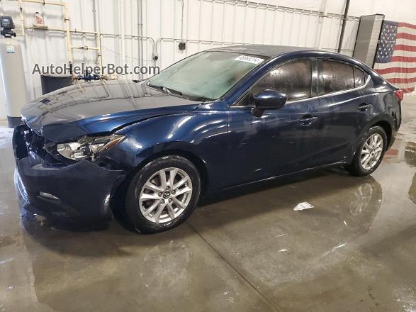 2014 Mazda 3 Grand Touring Blue vin: JM1BM1W7XE1211411
