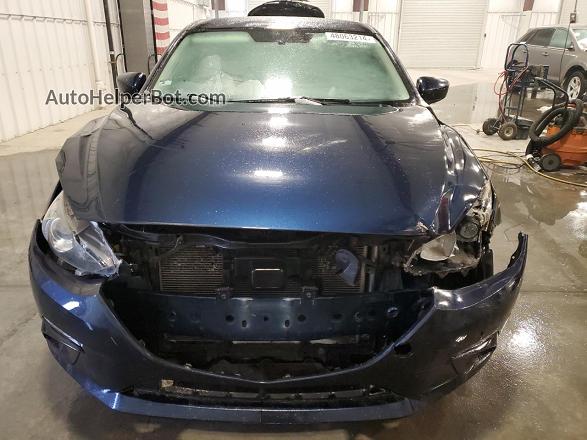 2014 Mazda 3 Grand Touring Blue vin: JM1BM1W7XE1211411