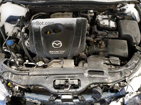 2014 Mazda 3 Grand Touring Blue vin: JM1BM1W7XE1211411