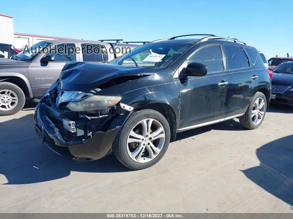 2010 Nissan Murano Le Черный vin: JN8AZ1MU1AW005806