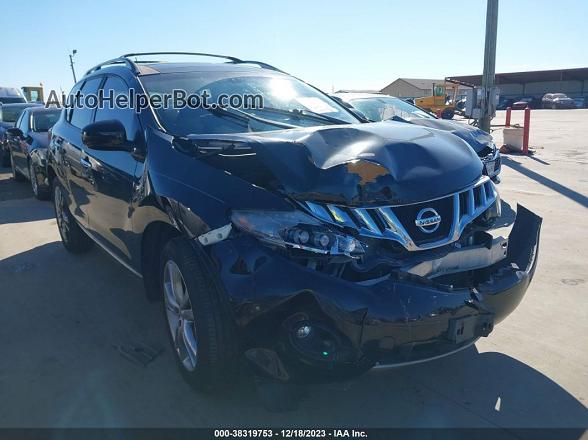 2010 Nissan Murano Le Черный vin: JN8AZ1MU1AW005806