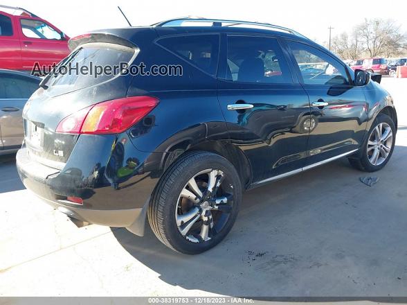 2010 Nissan Murano Le Черный vin: JN8AZ1MU1AW005806