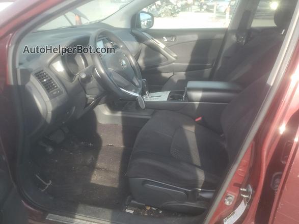 2010 Nissan Murano S Бордовый vin: JN8AZ1MU3AW002972