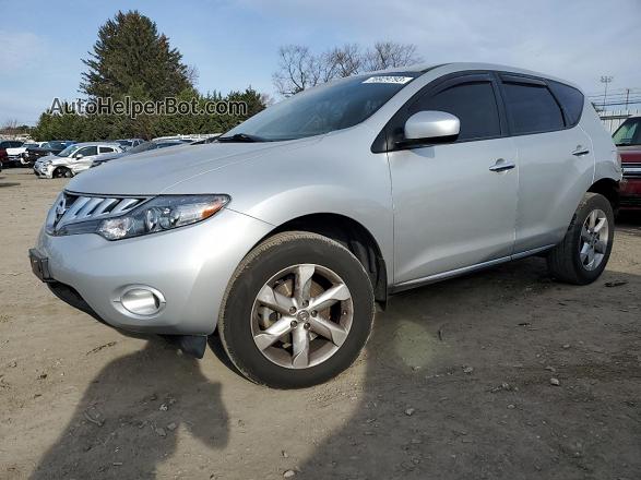 2010 Nissan Murano S Silver vin: JN8AZ1MU3AW015947