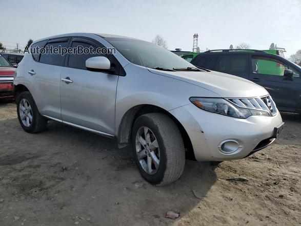 2010 Nissan Murano S Silver vin: JN8AZ1MU3AW015947