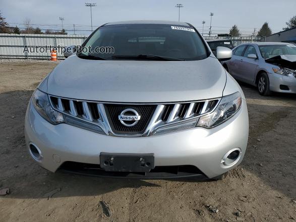 2010 Nissan Murano S Silver vin: JN8AZ1MU3AW015947