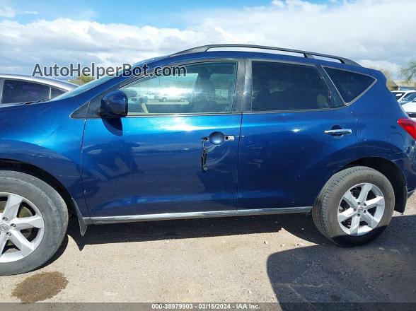 2010 Nissan Murano Sl Синий vin: JN8AZ1MU4AW000440
