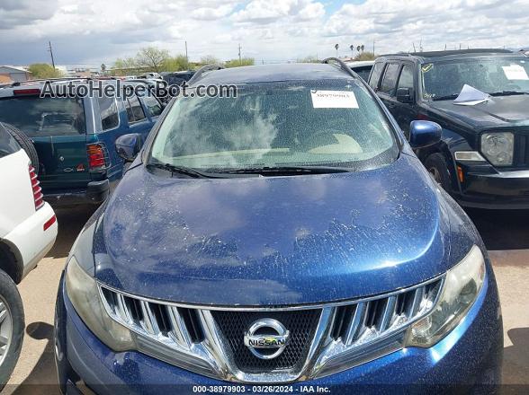 2010 Nissan Murano Sl Синий vin: JN8AZ1MU4AW000440