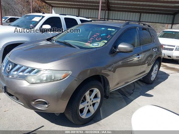 2010 Nissan Murano Sl Gray vin: JN8AZ1MU6AW000276