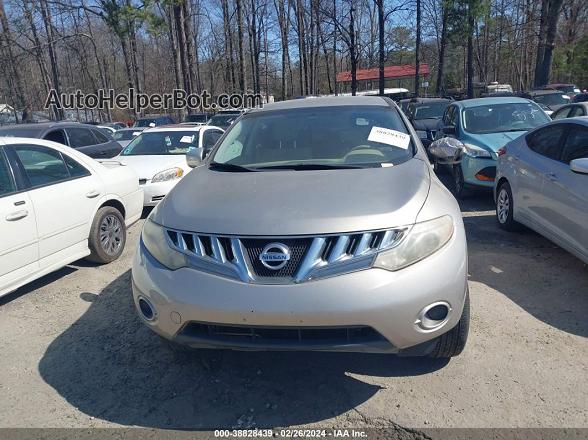 2010 Nissan Murano S Silver vin: JN8AZ1MU7AW021315