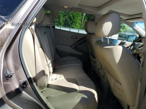 2010 Nissan Murano S Brown vin: JN8AZ1MU9AW008081