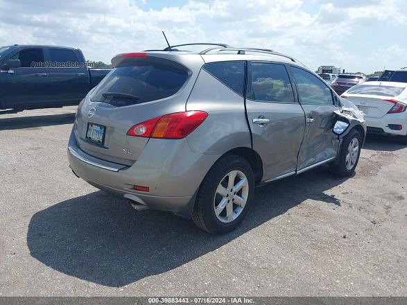 2010 Nissan Murano Sl Silver vin: JN8AZ1MU9AW018349