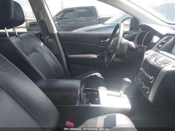 2010 Nissan Murano Sl Silver vin: JN8AZ1MU9AW018349