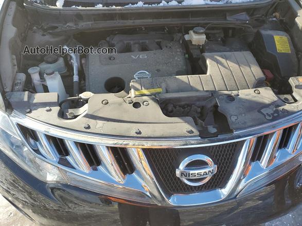 2010 Nissan Murano S Black vin: JN8AZ1MW0AW100102