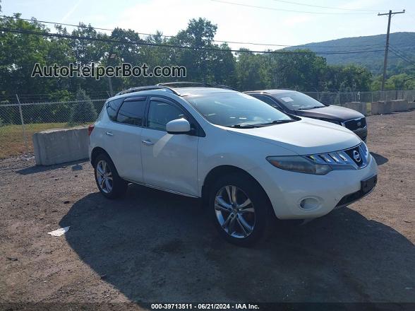 2010 Nissan Murano Le Белый vin: JN8AZ1MW0AW104795
