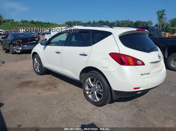 2010 Nissan Murano Le Белый vin: JN8AZ1MW0AW104795