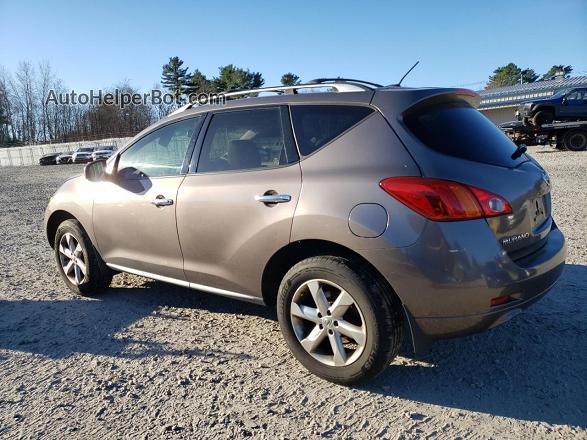 2010 Nissan Murano S Brown vin: JN8AZ1MW0AW137103