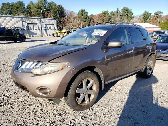 2010 Nissan Murano S Brown vin: JN8AZ1MW0AW137103