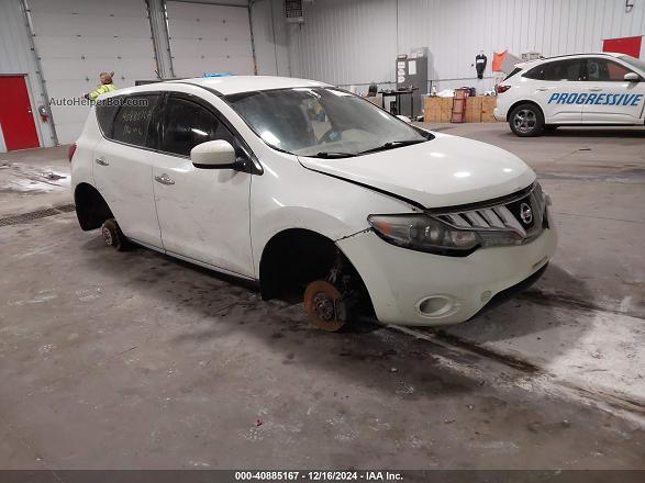 2010 Nissan Murano S Белый vin: JN8AZ1MW1AW129947