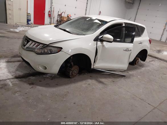 2010 Nissan Murano S Белый vin: JN8AZ1MW1AW129947