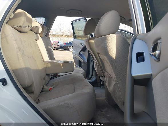 2010 Nissan Murano S Белый vin: JN8AZ1MW1AW129947