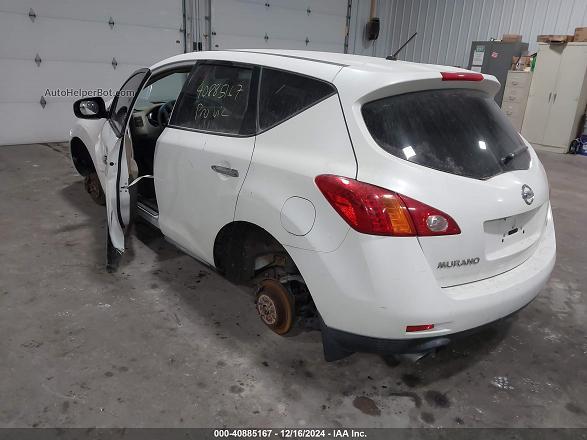 2010 Nissan Murano S Белый vin: JN8AZ1MW1AW129947