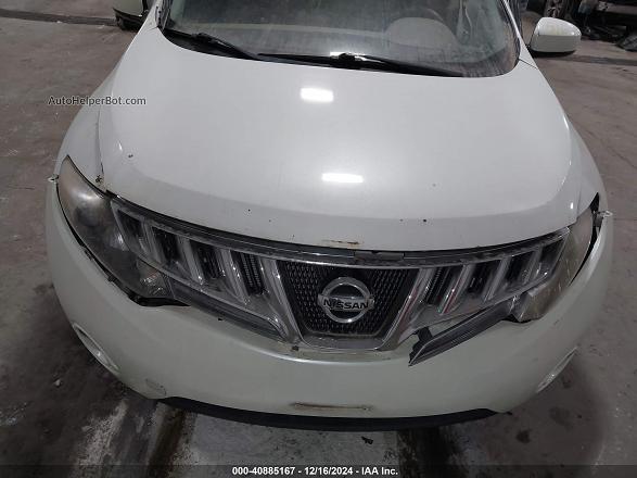 2010 Nissan Murano S Белый vin: JN8AZ1MW1AW129947