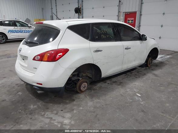 2010 Nissan Murano S Белый vin: JN8AZ1MW1AW129947