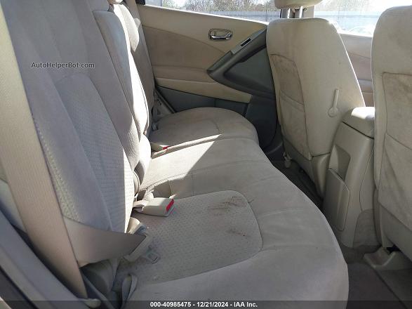 2010 Nissan Murano Sl Tan vin: JN8AZ1MW5AW106493