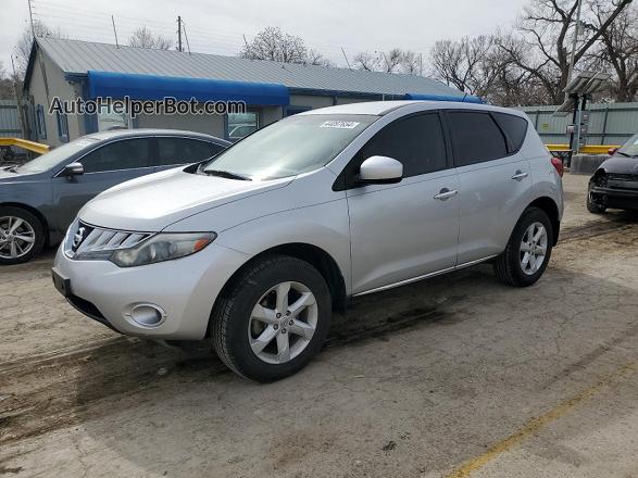 2010 Nissan Murano S Silver vin: JN8AZ1MW6AW139986