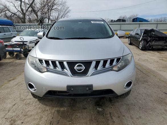 2010 Nissan Murano S Silver vin: JN8AZ1MW6AW139986