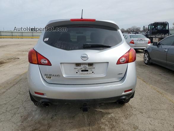 2010 Nissan Murano S Silver vin: JN8AZ1MW6AW139986