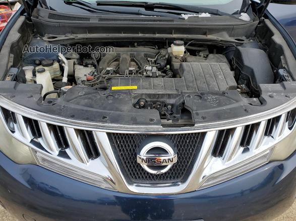 2010 Nissan Murano S Blue vin: JN8AZ1MW7AW125160