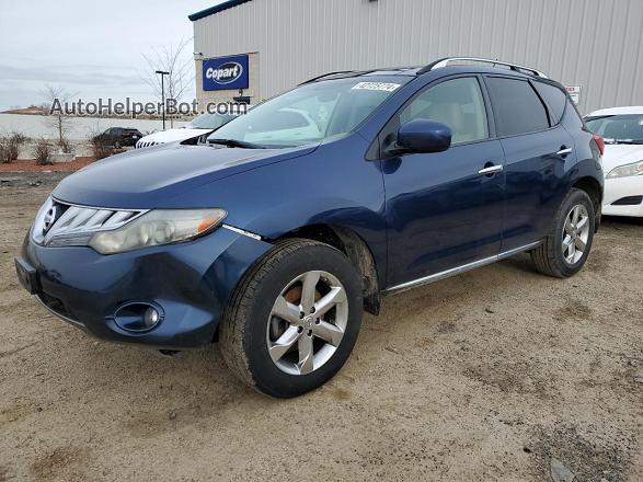 2010 Nissan Murano S Blue vin: JN8AZ1MW7AW125160
