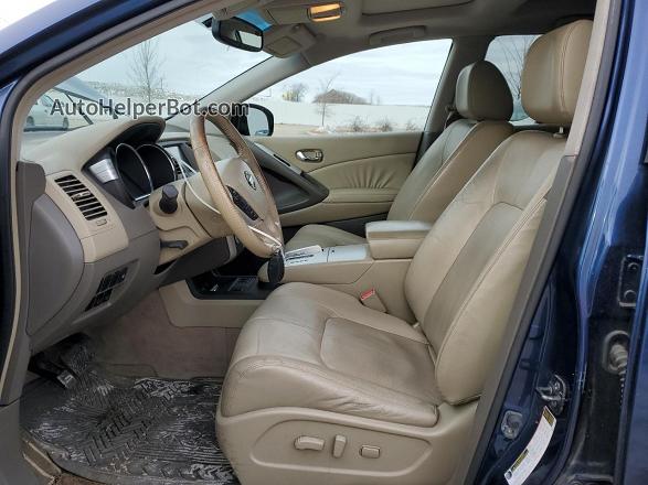 2010 Nissan Murano S Blue vin: JN8AZ1MW7AW125160