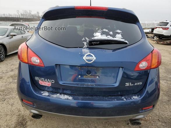 2010 Nissan Murano S Blue vin: JN8AZ1MW7AW125160