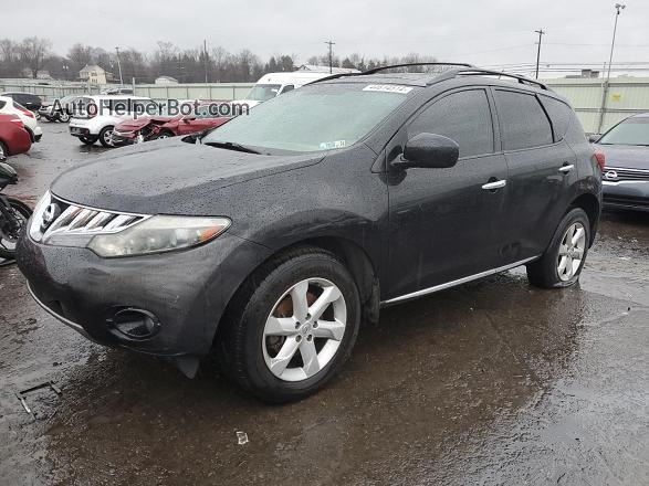 2010 Nissan Murano S Black vin: JN8AZ1MW7AW127457
