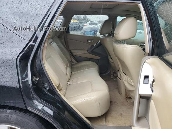 2010 Nissan Murano S Black vin: JN8AZ1MW7AW127457