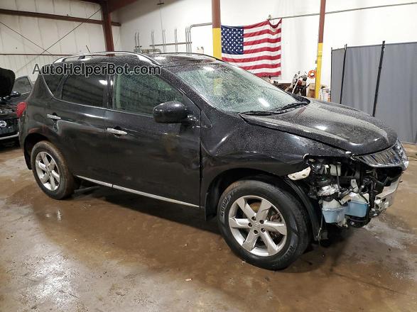 2010 Nissan Murano S Black vin: JN8AZ1MW7AW134215